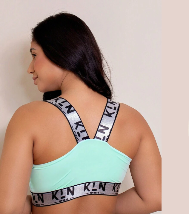 Top Academia POLIAMIDA Bojo Removível Alça Reforçada Personalizado KLN